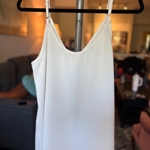 White Button Down Tank - Picture 3 of 3